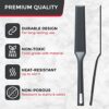 Mueller EuroPhoria Series Spatula, Heat Resistant Nylon Kitchen Turner, Cooking Utensils for Flipping Pancakes, Eggs, Burgers, Crepes and More, Perfect for Nonstick Cookware, Grey - Image 7