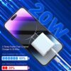 3 Pack USB C Charger Block [Apple MFi Certified], iGENJUN 20W Dual Port QC + PD 3.0 Power Adapter Wall Charger, Double Fast Plug Charging Brick for iPhone 14/14 Pro/13/12/11/XS, Samsung Galaxy - White - Image 5